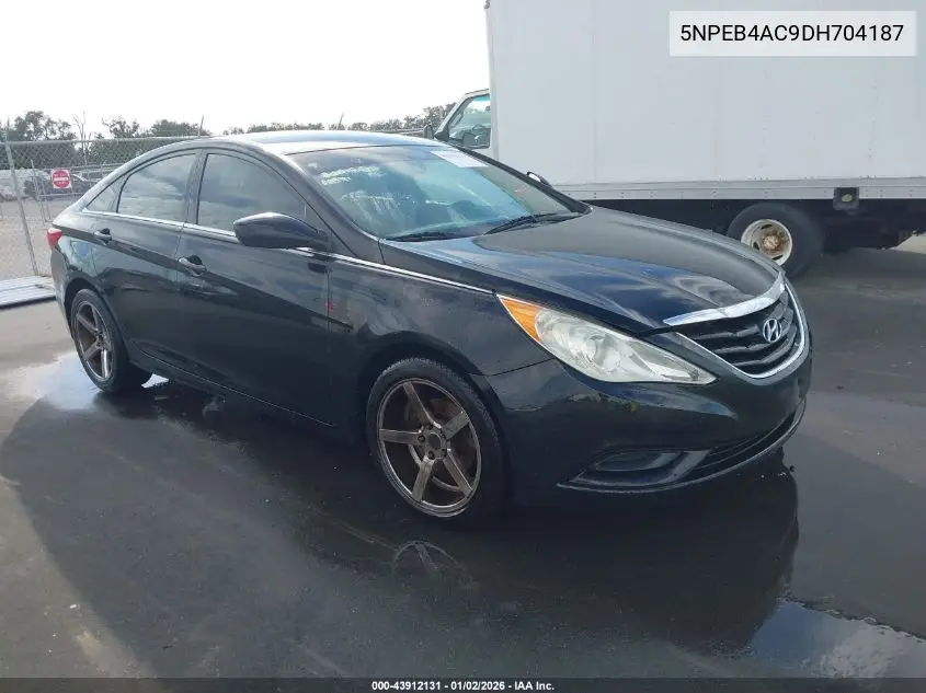 5NPEB4AC9DH704187 2013 Hyundai Sonata Gls