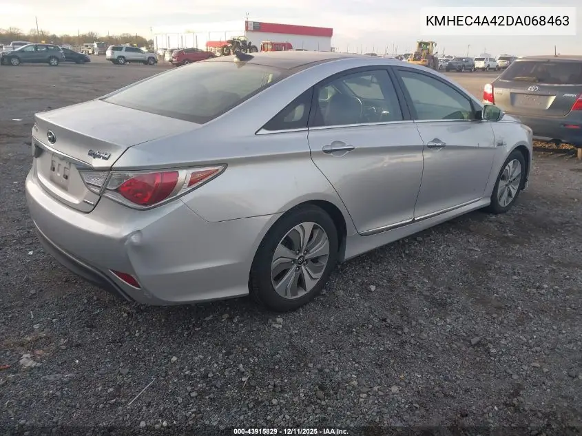 KMHEC4A42DA068463 2013 Hyundai Sonata Hybrid Limited