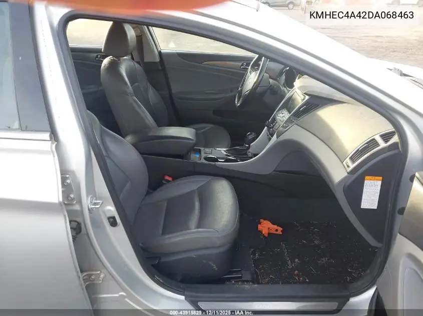 KMHEC4A42DA068463 2013 Hyundai Sonata Hybrid Limited