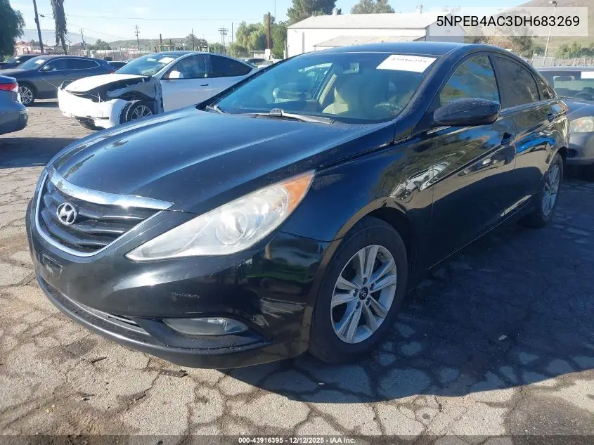 5NPEB4AC3DH683269 2013 Hyundai Sonata Gls