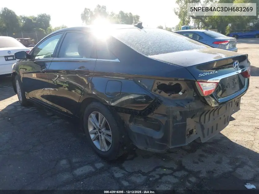 5NPEB4AC3DH683269 2013 Hyundai Sonata Gls