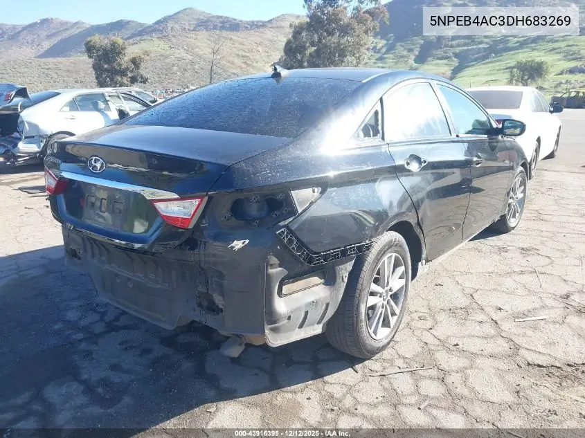 5NPEB4AC3DH683269 2013 Hyundai Sonata Gls