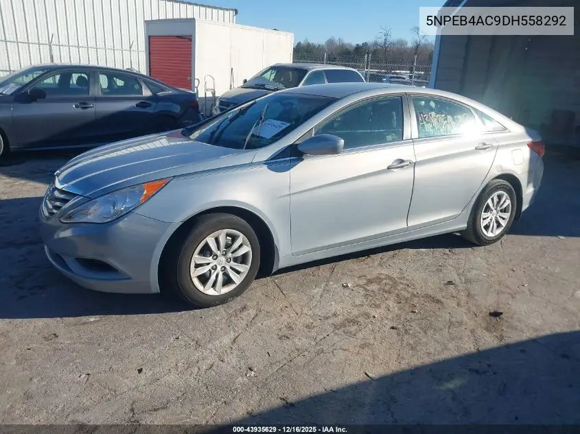 5NPEB4AC9DH558292 2013 Hyundai Sonata Gls