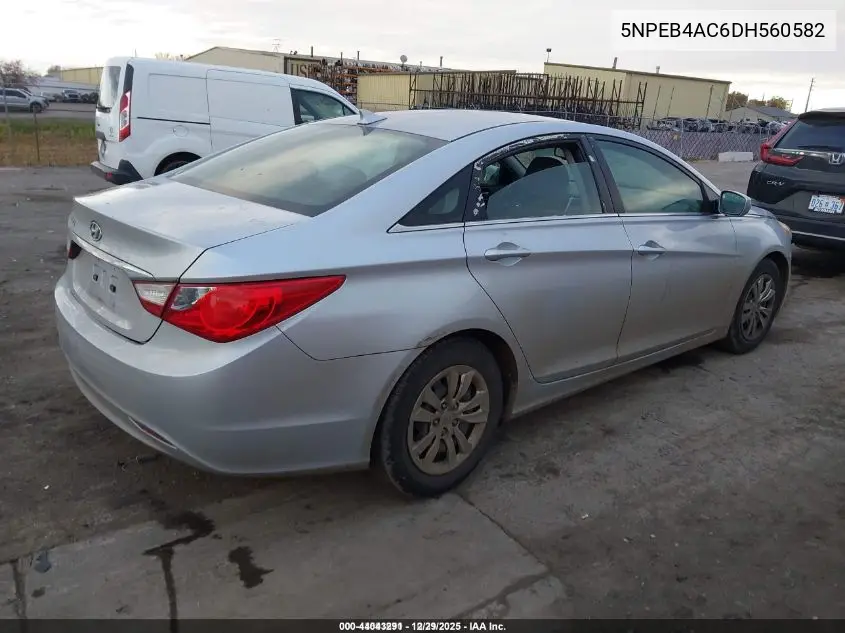 5NPEB4AC6DH560582 2013 Hyundai Sonata Gls