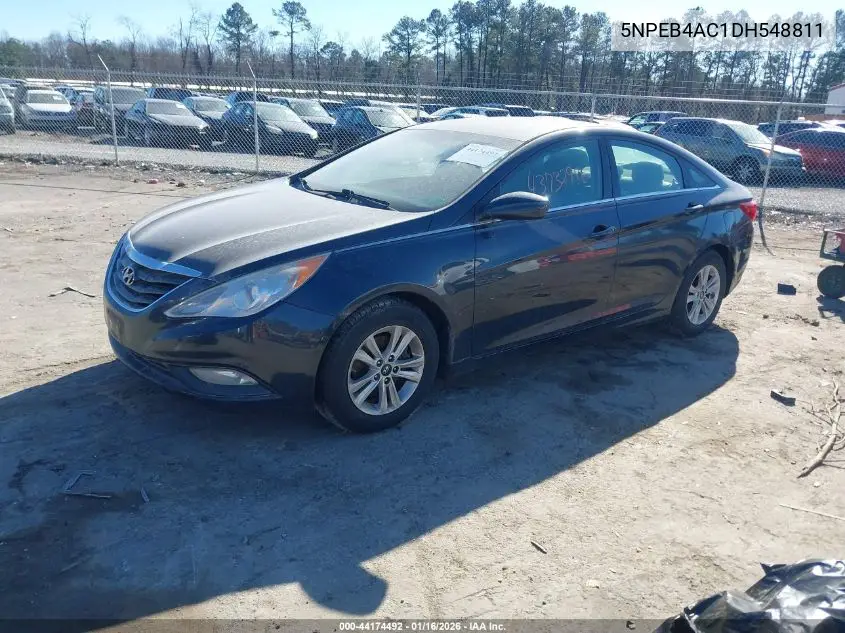 5NPEB4AC1DH548811 2013 Hyundai Sonata Gls