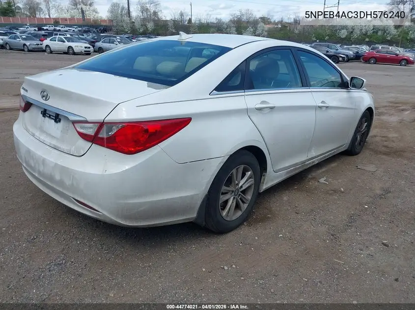 5NPEB4AC3DH576240 2013 Hyundai Sonata Gls