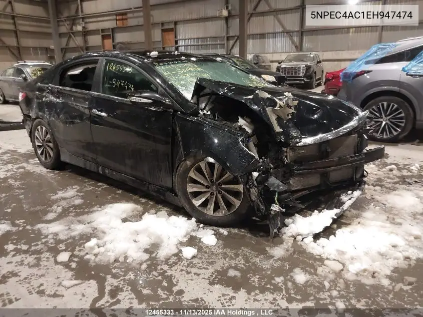 5NPEC4AC1EH947474 2014 Hyundai Sonata Se/Limited