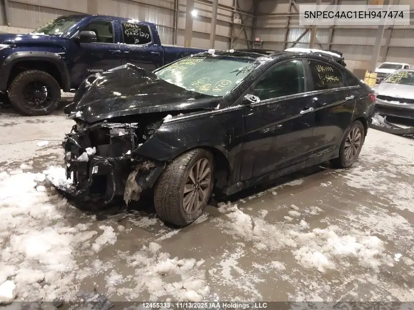 5NPEC4AC1EH947474 2014 Hyundai Sonata Se/Limited
