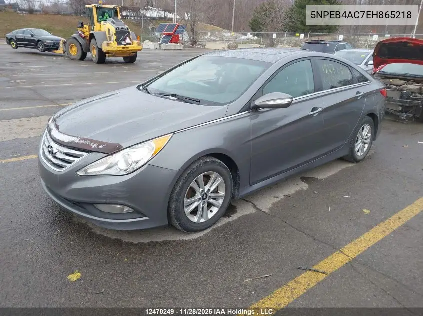 5NPEB4AC7EH865218 2014 Hyundai Sonata Gls