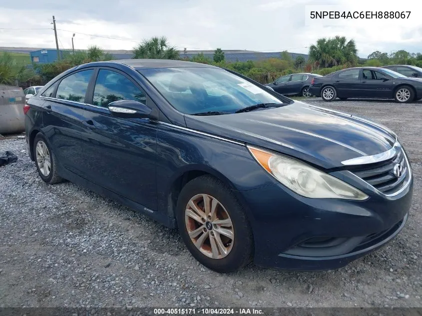 5NPEB4AC6EH888067 2014 Hyundai Sonata Gls