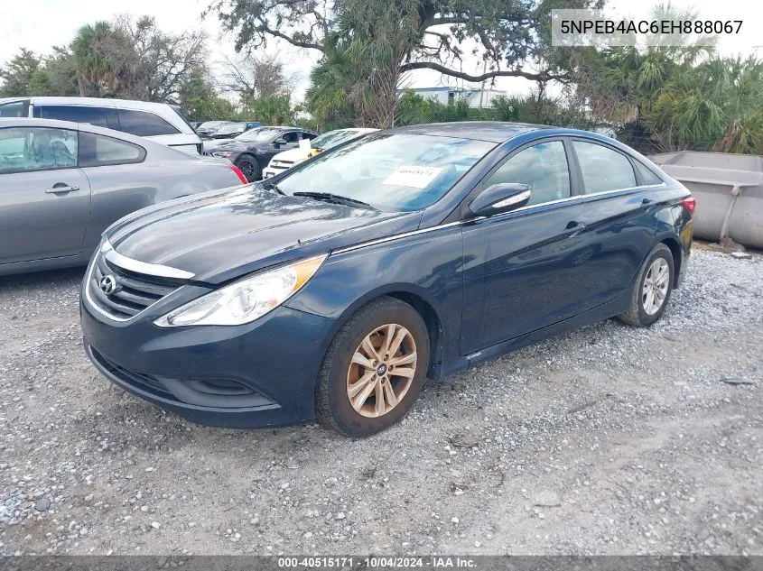 5NPEB4AC6EH888067 2014 Hyundai Sonata Gls