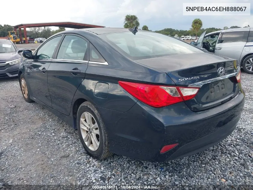 5NPEB4AC6EH888067 2014 Hyundai Sonata Gls