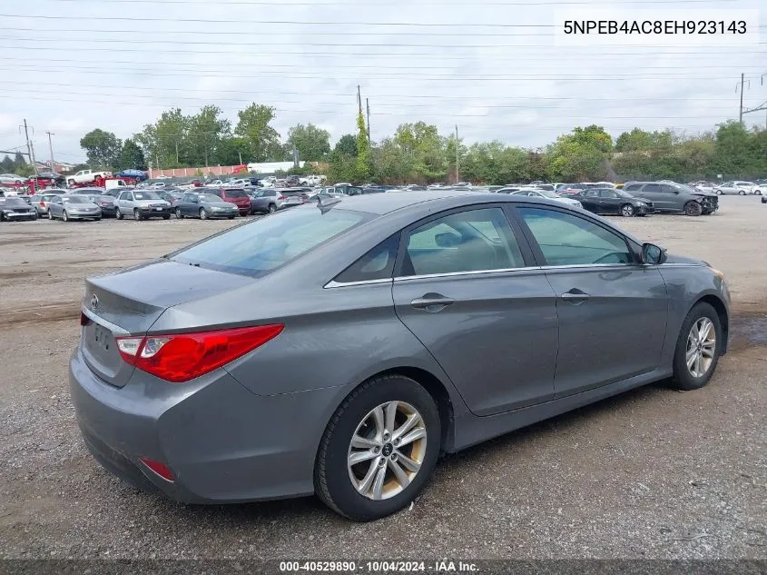 5NPEB4AC8EH923143 2014 Hyundai Sonata Gls