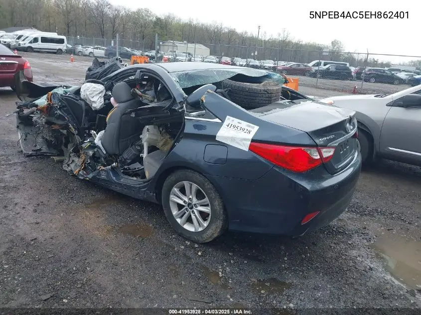 5NPEB4AC5EH862401 2014 Hyundai Sonata Gls