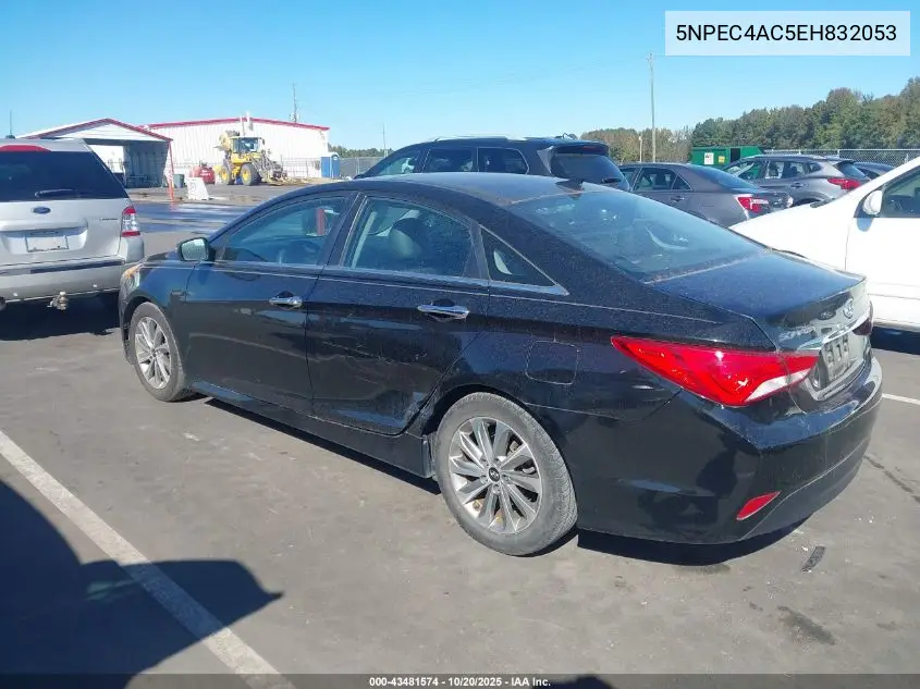 5NPEC4AC5EH832053 2014 Hyundai Sonata Limited
