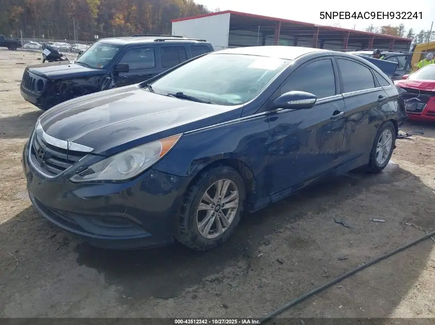5NPEB4AC9EH932241 2014 Hyundai Sonata Gls