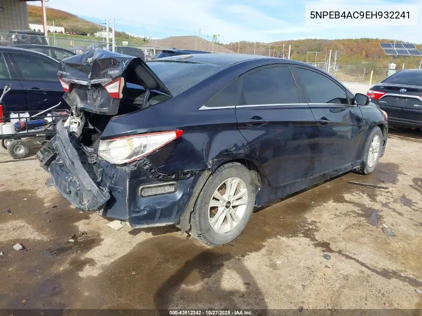 5NPEB4AC9EH932241 2014 Hyundai Sonata Gls