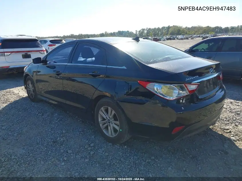 5NPEB4AC9EH947483 2014 Hyundai Sonata Gls