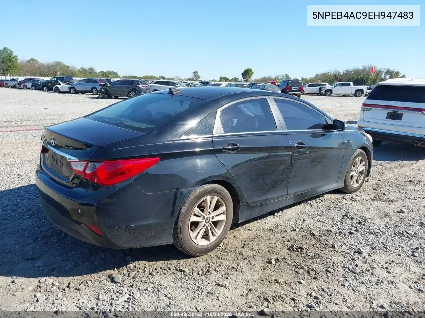 5NPEB4AC9EH947483 2014 Hyundai Sonata Gls