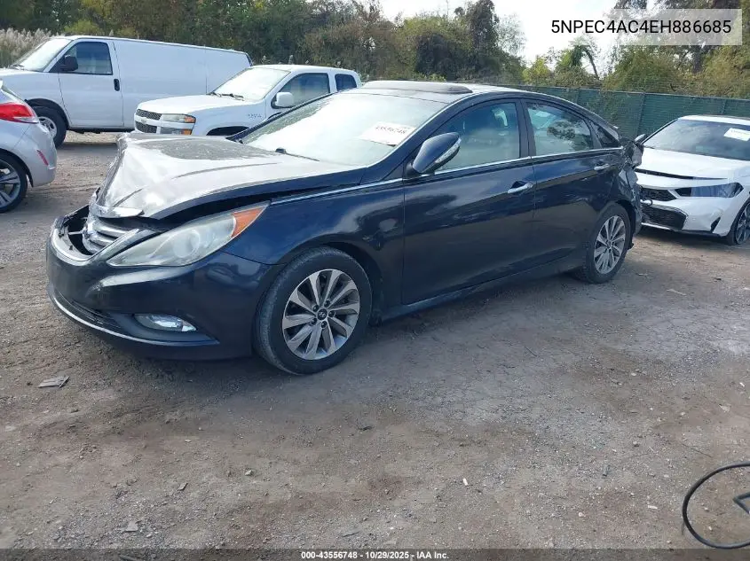 5NPEC4AC4EH886685 2014 Hyundai Sonata Limited