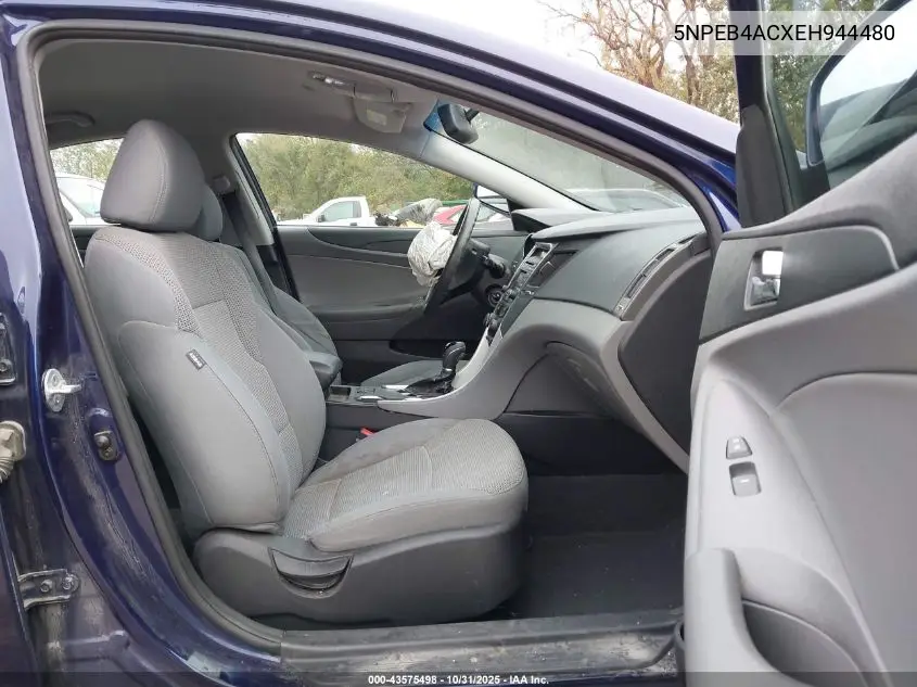 5NPEB4ACXEH944480 2014 Hyundai Sonata Gls