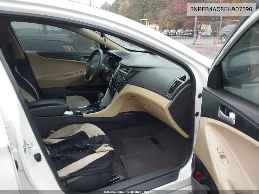 5NPEB4AC8EH907590 2014 Hyundai Sonata Gls