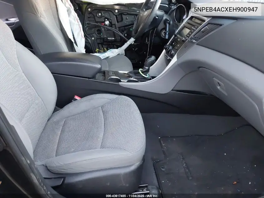 5NPEB4ACXEH900947 2014 Hyundai Sonata Gls