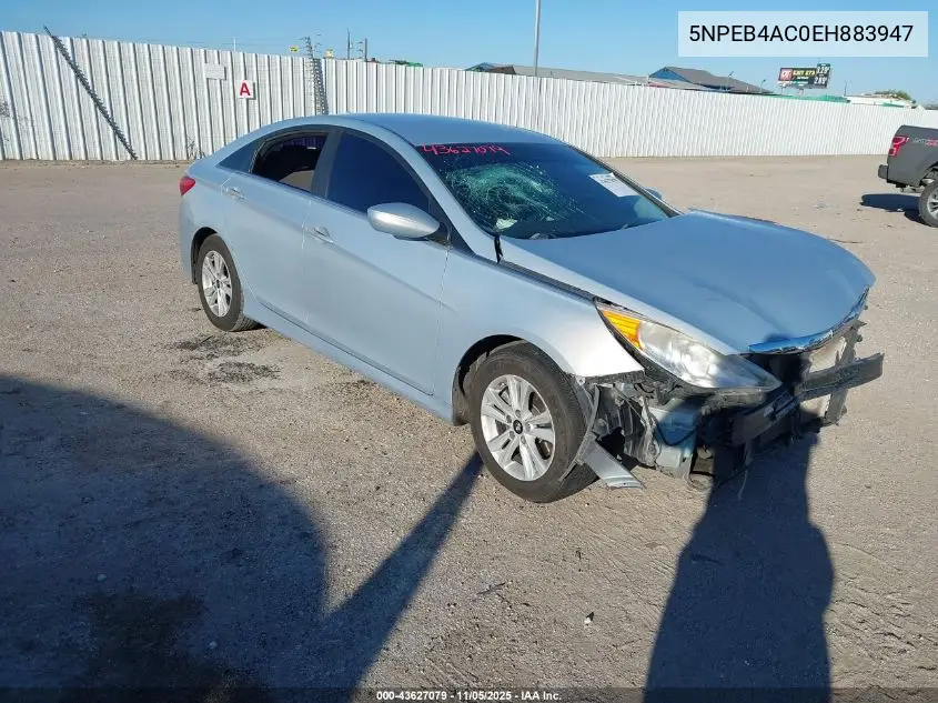 5NPEB4AC0EH883947 2014 Hyundai Sonata Gls