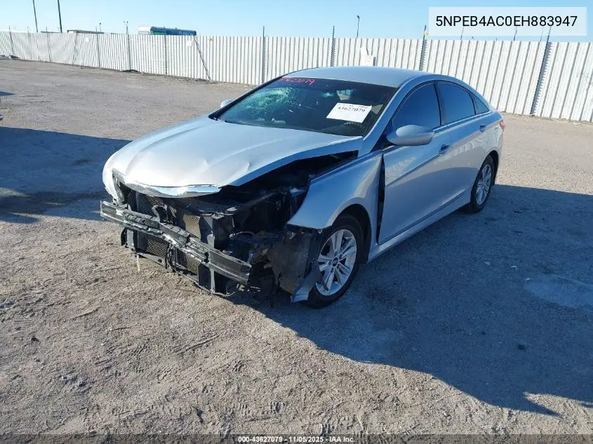 5NPEB4AC0EH883947 2014 Hyundai Sonata Gls