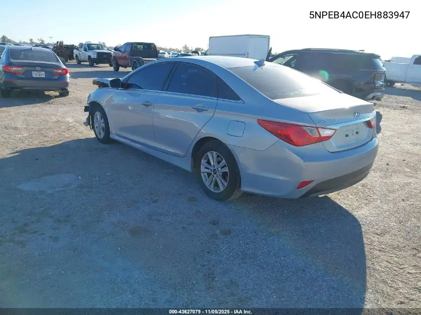 5NPEB4AC0EH883947 2014 Hyundai Sonata Gls