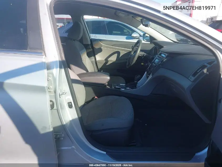 5NPEB4AC7EH819971 2014 Hyundai Sonata Gls