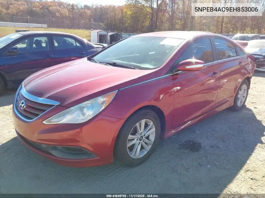 5NPEB4AC9EH853006 2014 Hyundai Sonata Gls