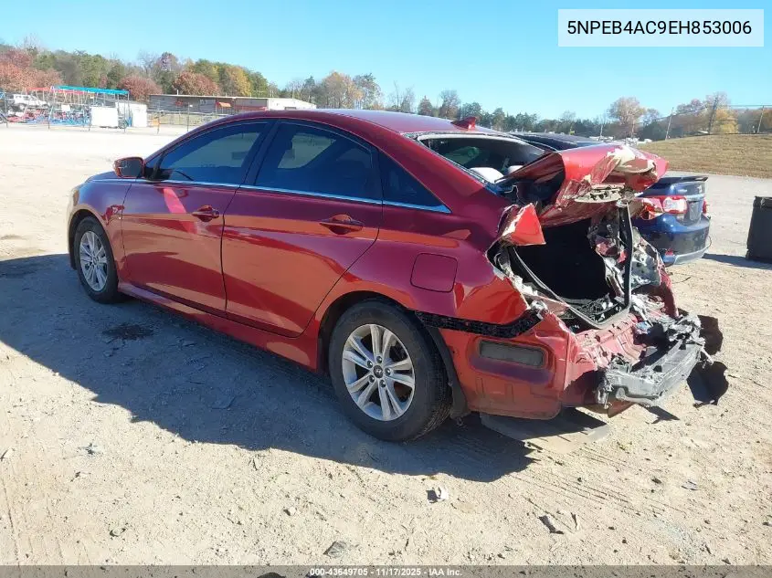 5NPEB4AC9EH853006 2014 Hyundai Sonata Gls