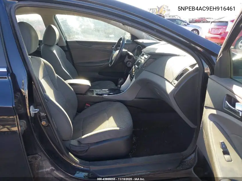 5NPEB4AC9EH916461 2014 Hyundai Sonata Gls