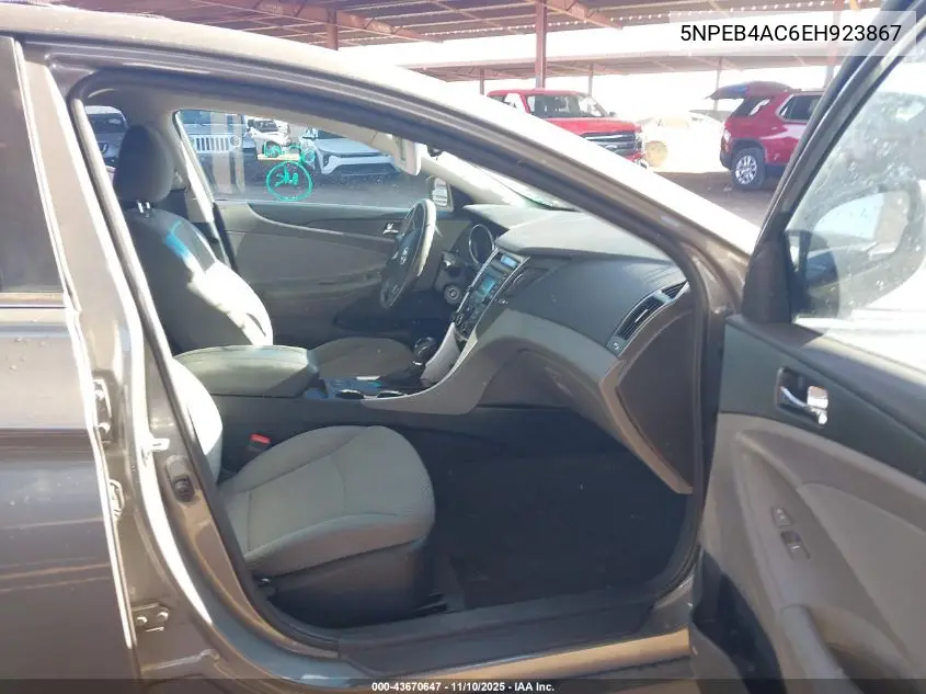 5NPEB4AC6EH923867 2014 Hyundai Sonata Gls