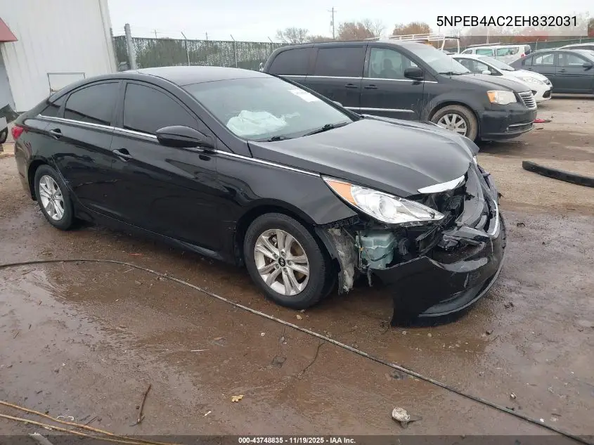5NPEB4AC2EH832031 2014 Hyundai Sonata Gls