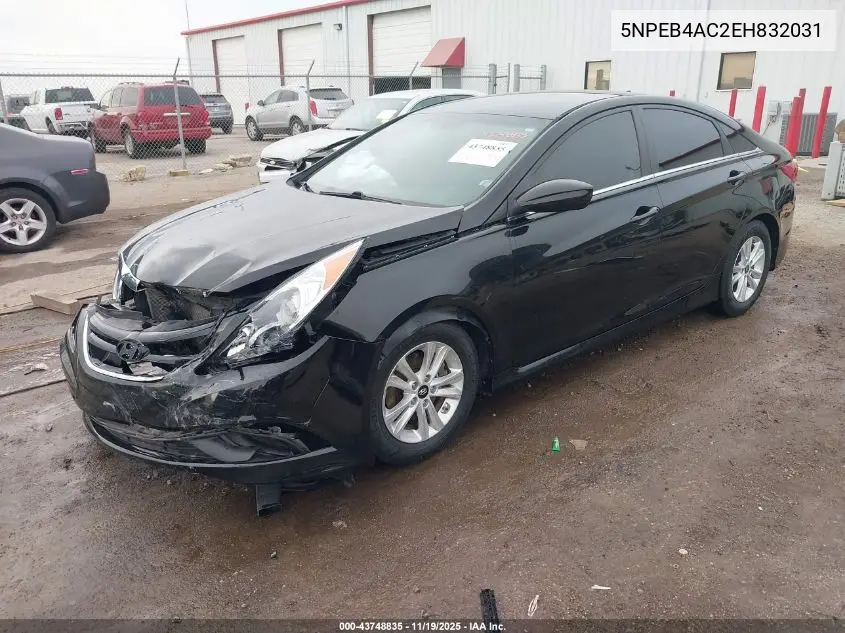 5NPEB4AC2EH832031 2014 Hyundai Sonata Gls
