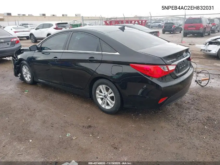 5NPEB4AC2EH832031 2014 Hyundai Sonata Gls