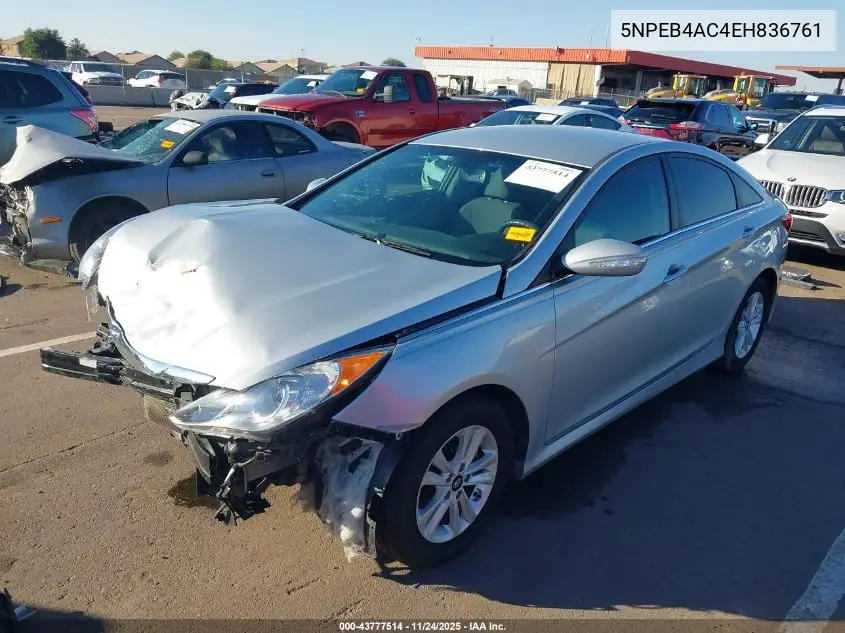 5NPEB4AC4EH836761 2014 Hyundai Sonata Gls
