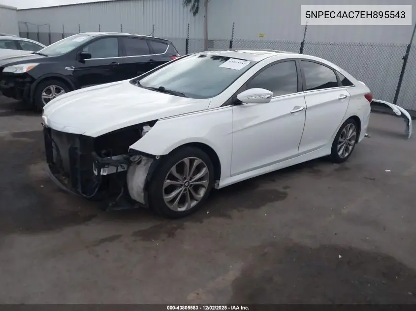 5NPEC4AC7EH895543 2014 Hyundai Sonata Se