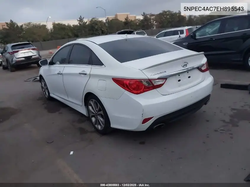 5NPEC4AC7EH895543 2014 Hyundai Sonata Se