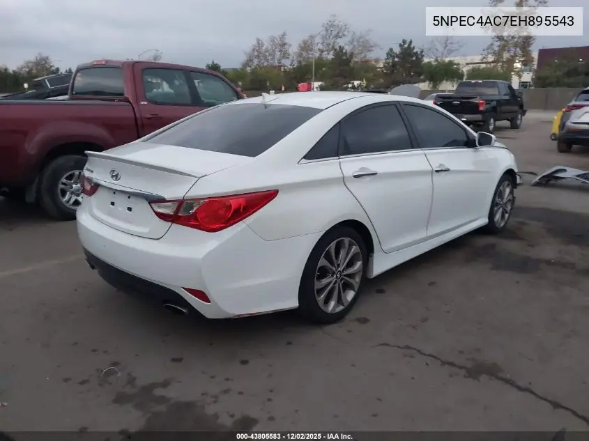 5NPEC4AC7EH895543 2014 Hyundai Sonata Se