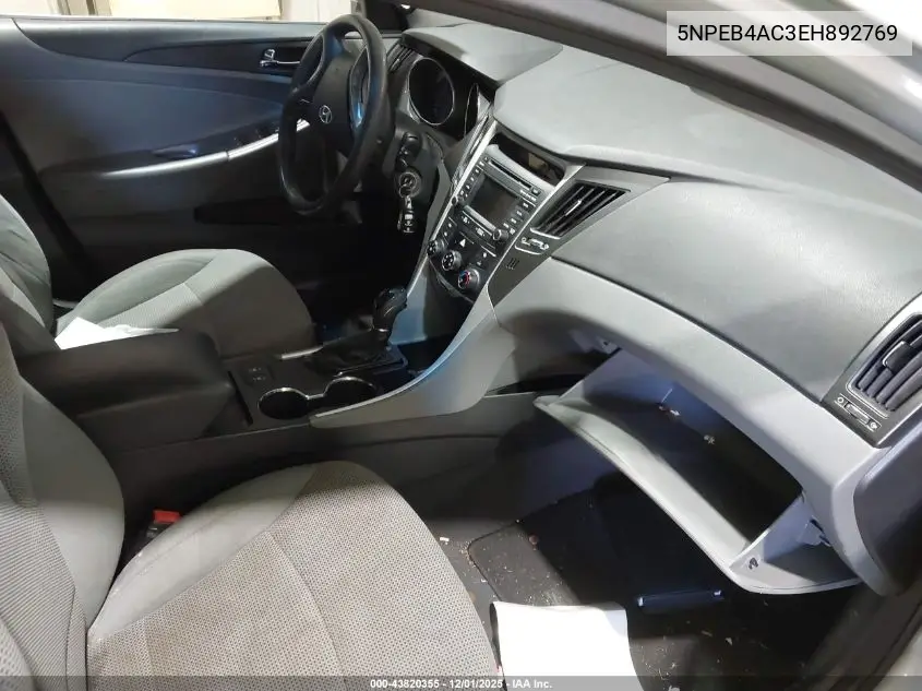5NPEB4AC3EH892769 2014 Hyundai Sonata Gls