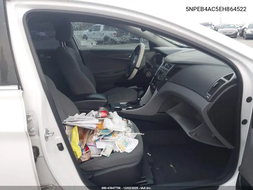 5NPEB4AC5EH864522 2014 Hyundai Sonata Gls