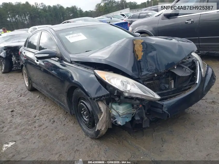 5NPEC4AB7EH925387 2014 Hyundai Sonata Se 2.0T