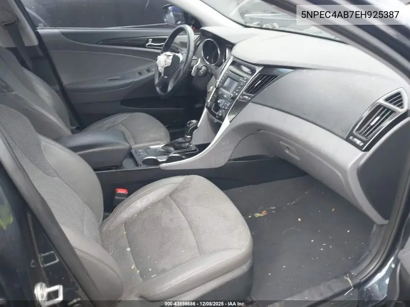 5NPEC4AB7EH925387 2014 Hyundai Sonata Se 2.0T