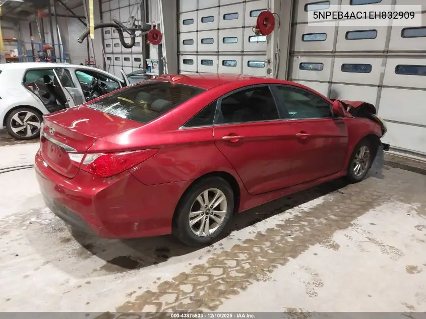 5NPEB4AC1EH832909 2014 Hyundai Sonata Gls