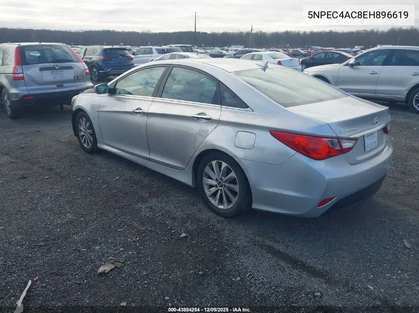 5NPEC4AC8EH896619 2014 Hyundai Sonata Limited