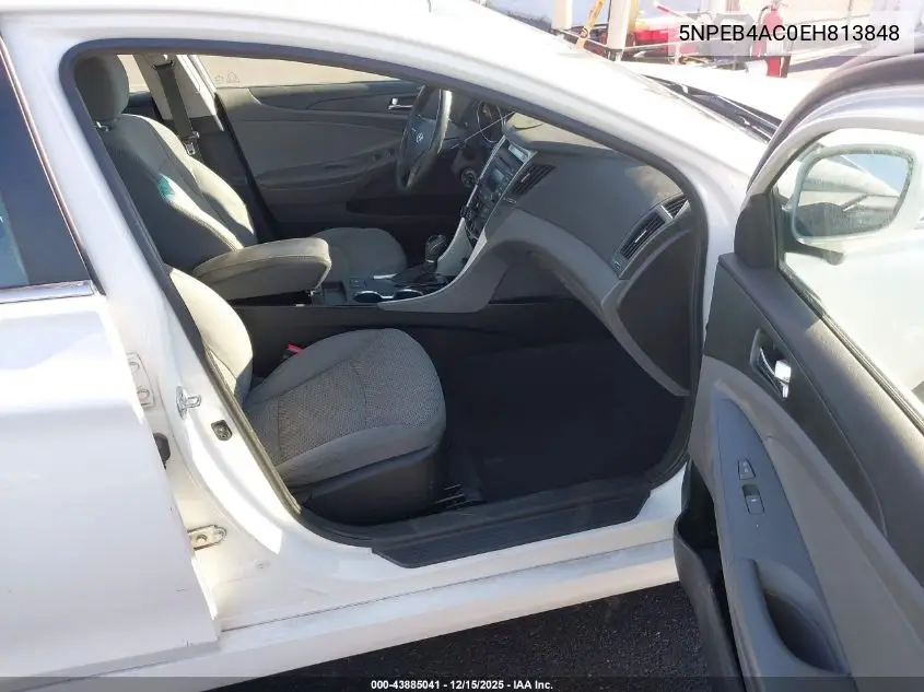 5NPEB4AC0EH813848 2014 Hyundai Sonata Gls