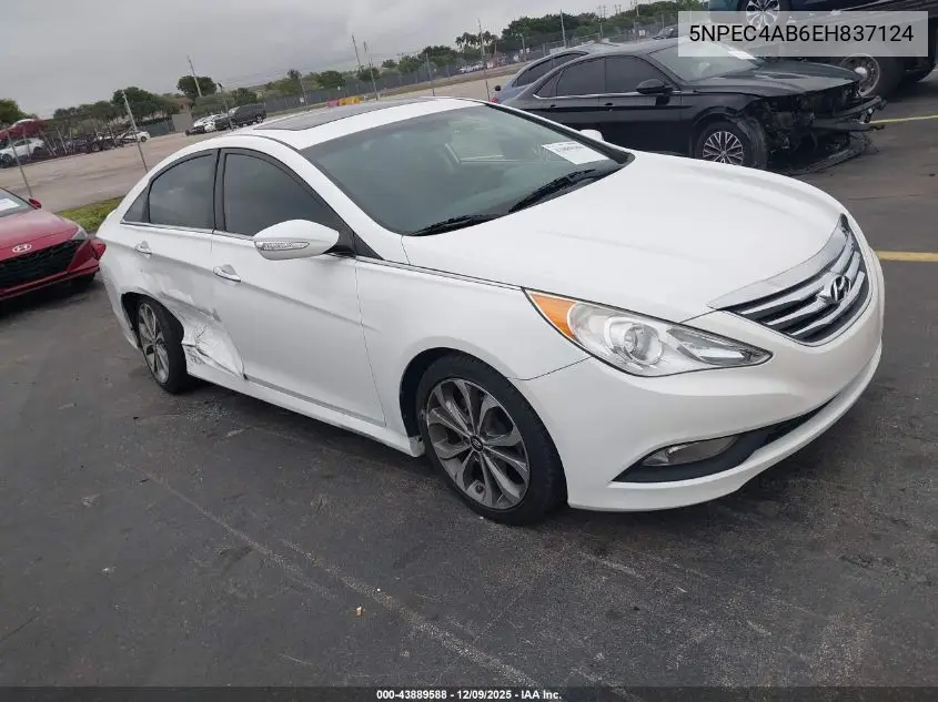 5NPEC4AB6EH837124 2014 Hyundai Sonata Se 2.0T